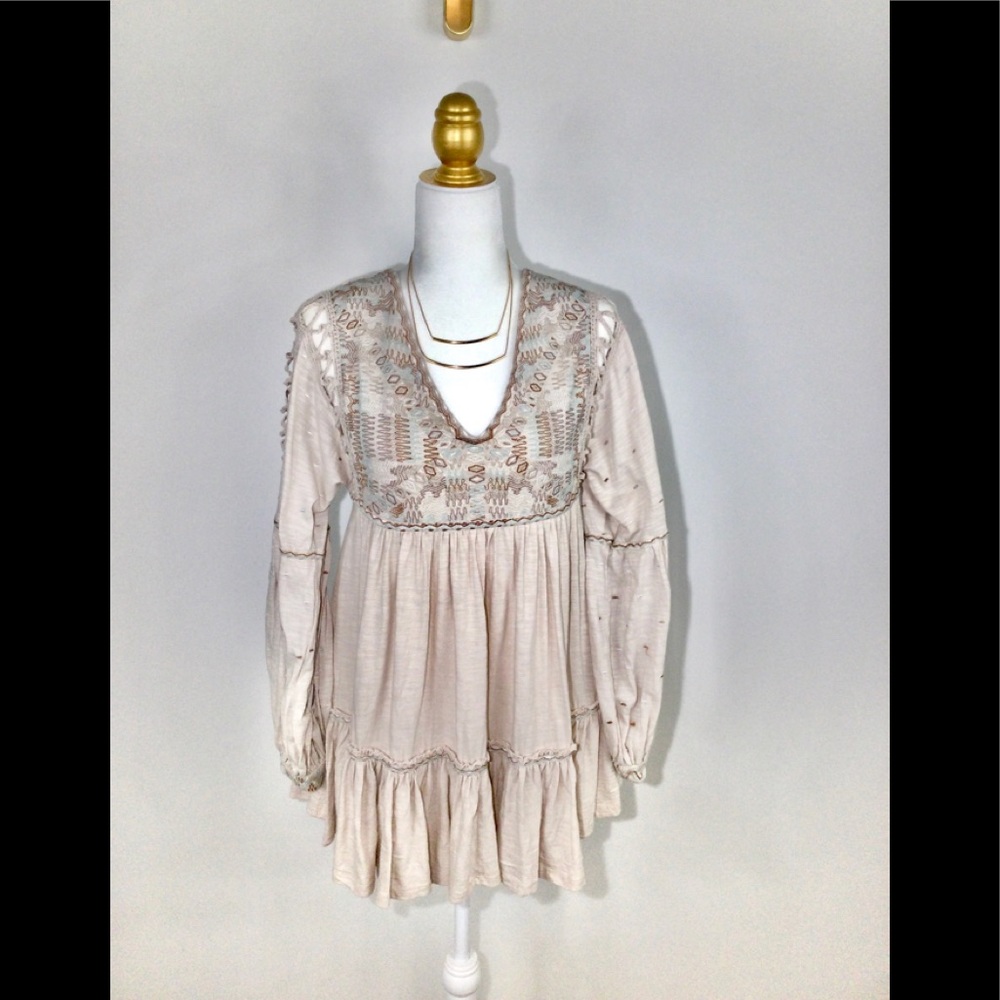 Free People Much Love Tunic/Mini Dress
